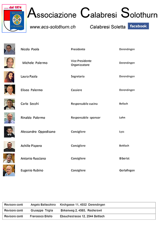 foto Organigramma Associazione