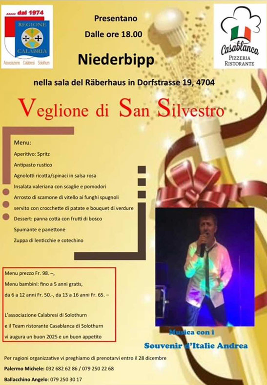 Veglione San Silvestro 2024